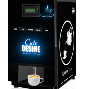 Cafe DESIRE I DRINK SUCCESS Tea & Coffee Coffee Vending Machine 2 Lane | Fully Automatic (LED)